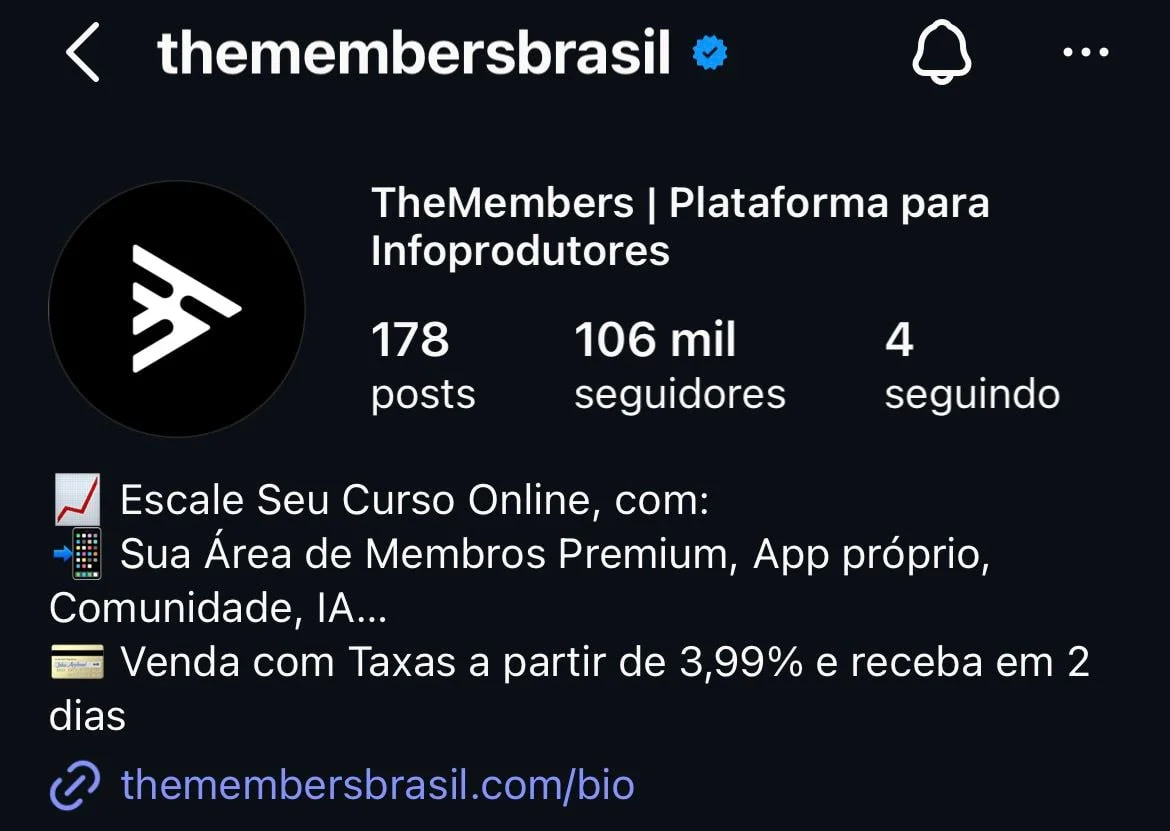 Print do perfil TheMembers