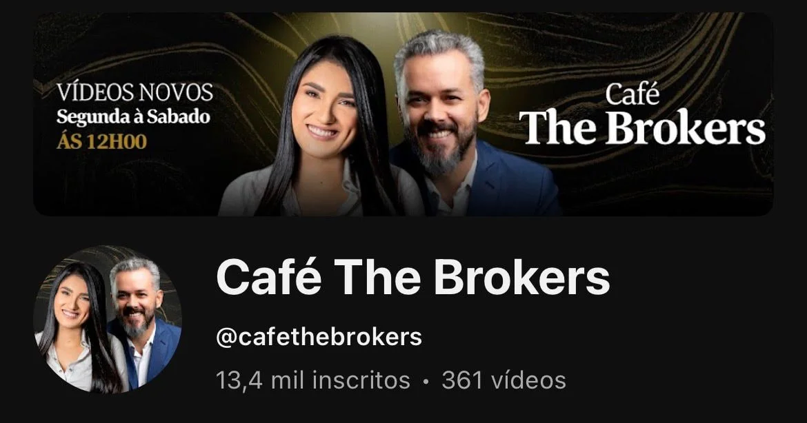 Print do perfil Canal The Brokers